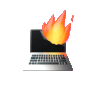 Laptop Fire